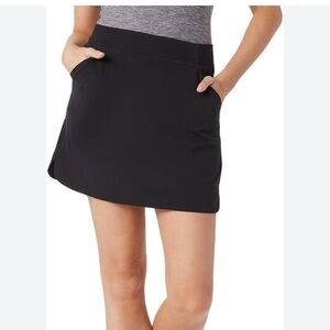 32 Degrees Black Skort Size L w/ Pockets